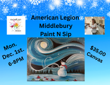 Load image into Gallery viewer, American Legion Middlebury Paint N Sip