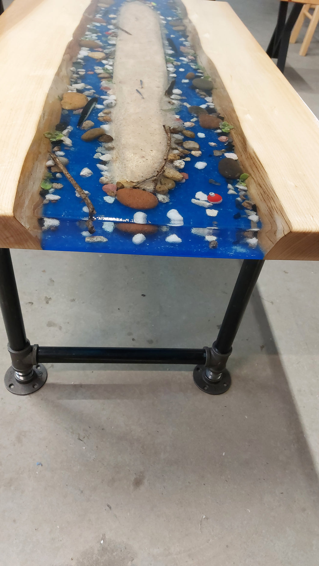 Epoxy Resin River Coffee Table